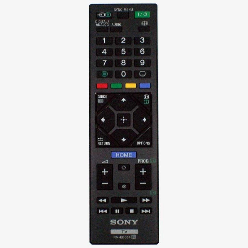 The Sony RM-ED054 original remote control has been replaced by the RMT-TX300E