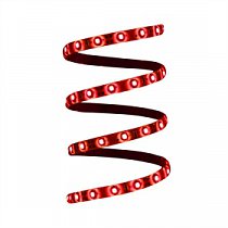 1m LED pásek  červený IP20 60diod SMD3528 4,8W/0,4A/12V/1m vhodný do profilů