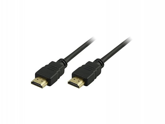 Kabel HDMI Geti 1,0 m pozlacený, 4K, ethernet 2.0