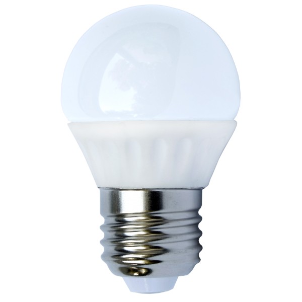 E. Energy LED žárovka E27 230V 3W  studená bílá 200 lm  mléčná