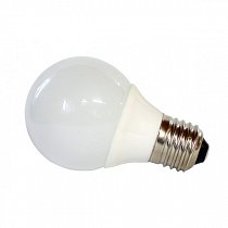 E. Energy LED žárovka E27 230V 5W studená bílá 380 lm mléčná