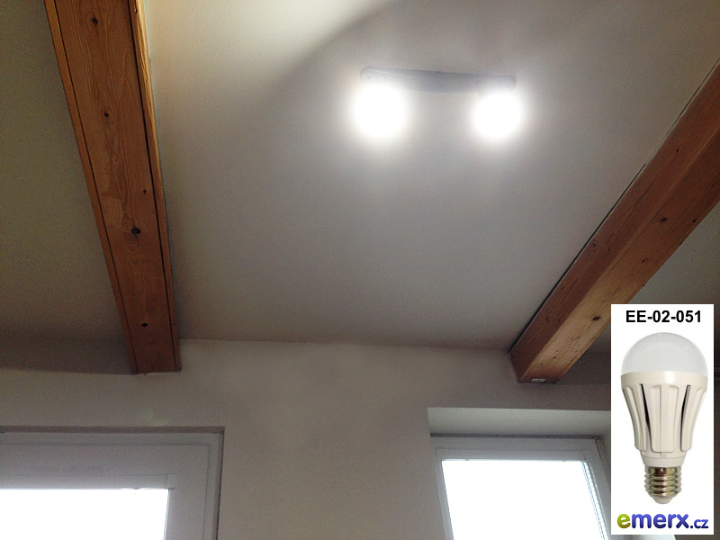 EcoEnergy LED žárovka E27, 230V, 12W, studená bílá, 1100 lm, stmívatelná