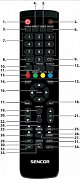 Sencor SLE3209M4, SLE-3209 M4  originální dálkový ovladač