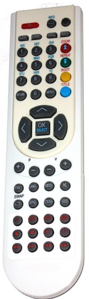 Finlux RC1900 replacement remote control with the same description
